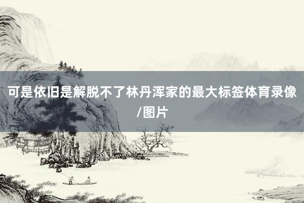 可是依旧是解脱不了林丹浑家的最大标签体育录像/图片