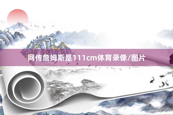 网传詹姆斯是111cm体育录像/图片