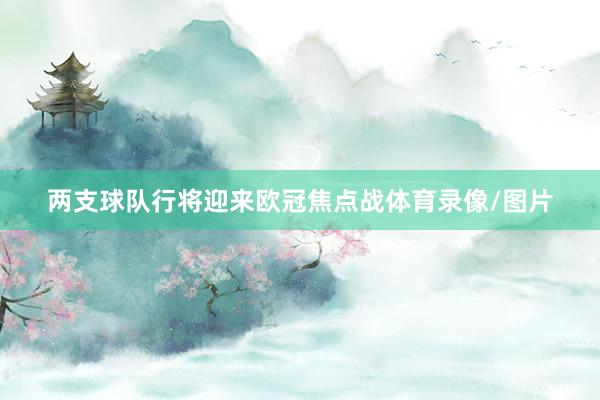 两支球队行将迎来欧冠焦点战体育录像/图片