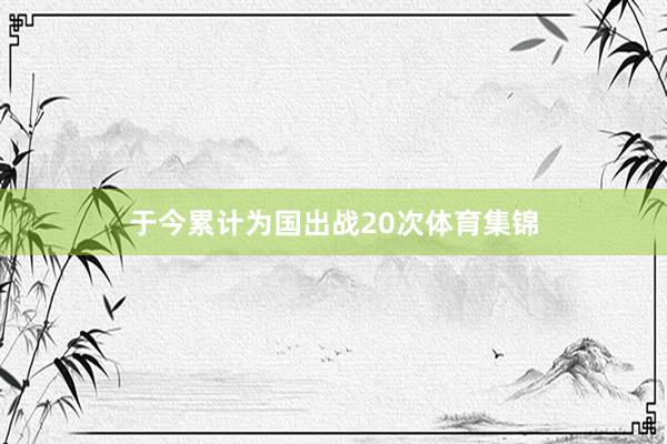于今累计为国出战20次体育集锦