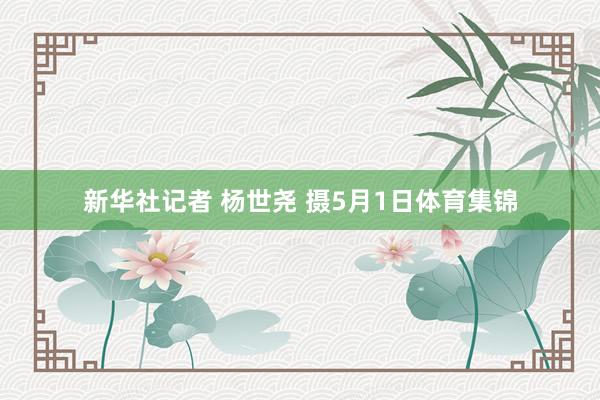 新华社记者 杨世尧 摄5月1日体育集锦